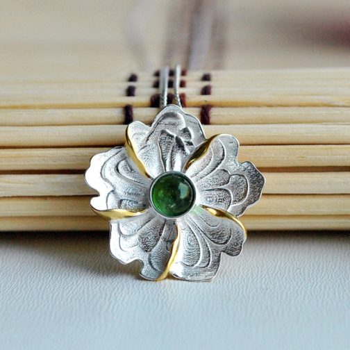 Conjunto Peony LF- Prata 925 e Turmalinas - Image 5