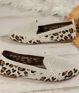 Sapatilha Slip Leopard