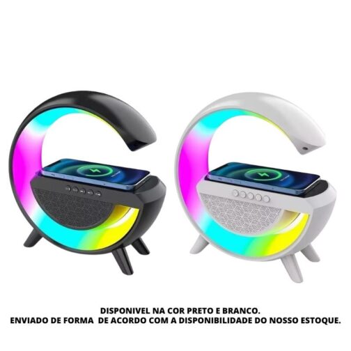 Luminária Multifuncional G-Speaker Smart: Caixa de Som e Carregador por Indução - Image 4