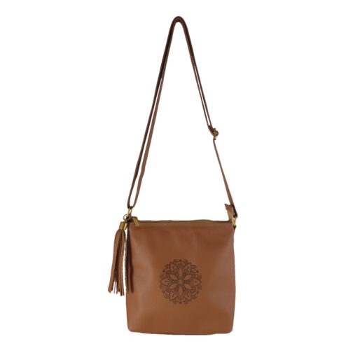 Bolsa Transversal Mandala Essence em Couro - Image 3