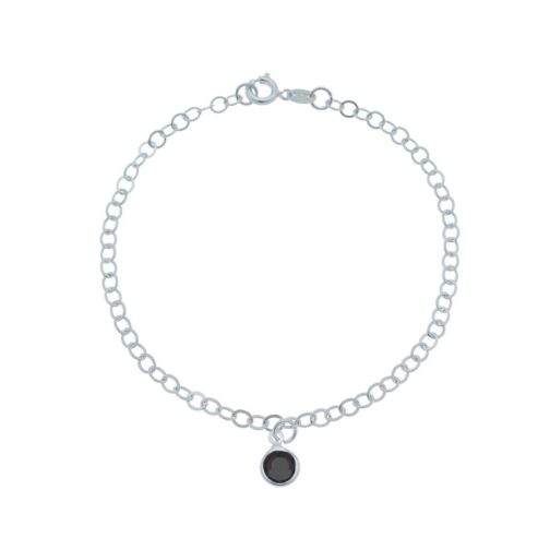 Pulseira de Prata 925 Elo Português Com Ponto de Luz 18cm - Image 6